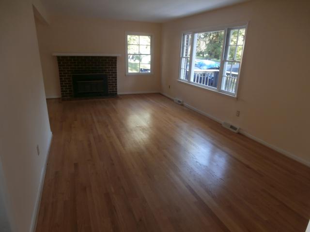 Living Room With Fireplace