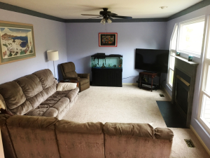 Family Room With Gas Fireplace