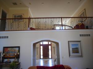 View From Fireplace To Front Door