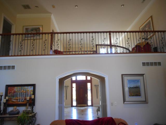 View From Fireplace To Front Door