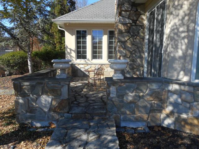 Heated Stone Patio
