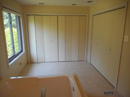 CLOSET SPACE IN MASTER BATH