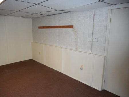 LOWER LEVEL PARTIALLY FINISHED  
