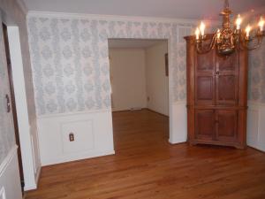 Formal Dining Room With Hardwood Floor