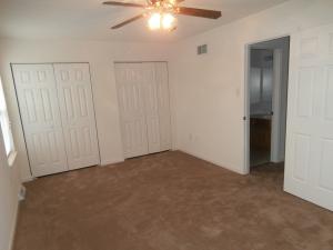 MASTER BEDROOM WITH DOUBLE CLOSETS