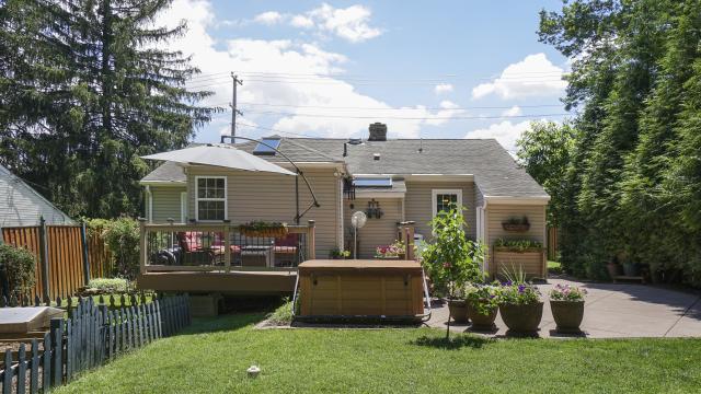 REAR YARD VIEW