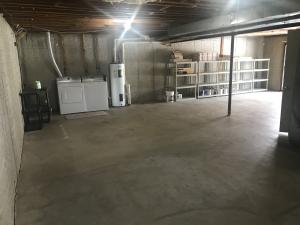 Unfinished Lower Level