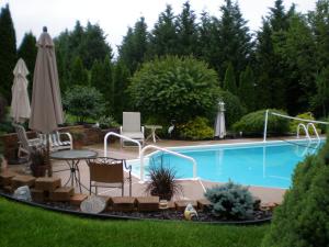 Sports Pool With Landscaping