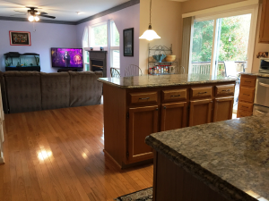 Kitchen To Family Room