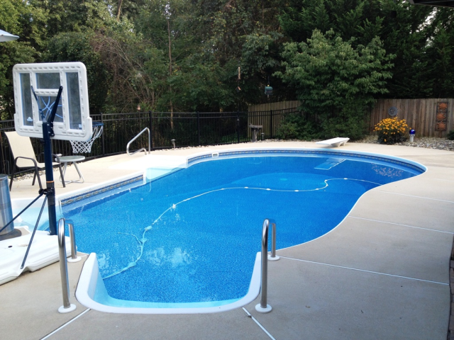 Pool With Swimout And Buddy Seat With Jets