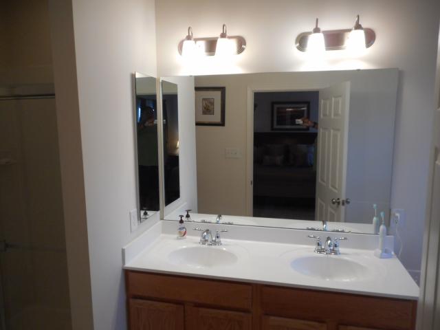 Master Bath With Double Bowl Sink