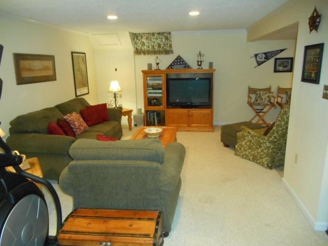 L Shaped Family Room